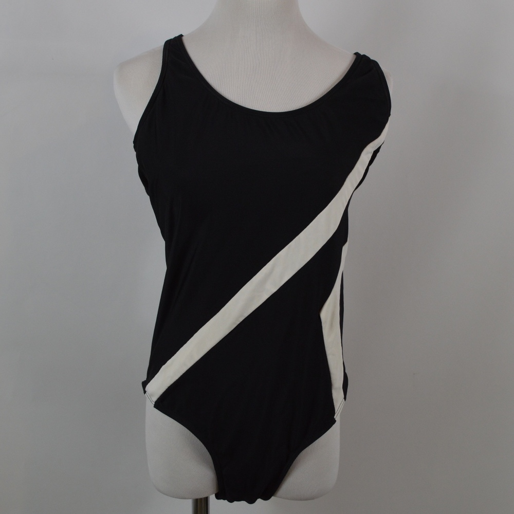 Vintage 90s SUNSTREAK Womens 18 One Piece Swimsuit